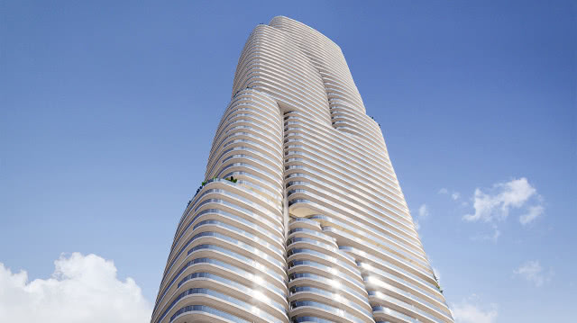 TM Tower w Benidormie – przyszły najwyższy budynek mieszkalny w Europie o wysokości 230 metrów.