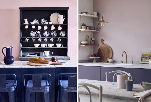 kolorowe wnętrze w żywych kolorach