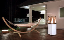 Ogień w ogrodzie - ogrzewacze gazowe w oszczędnej i eleganckiej formie