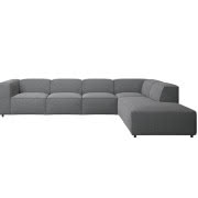 Sofa narożna Carmo z modułem wypoczynkowym,...