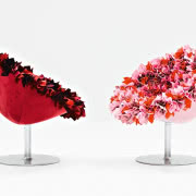 Stołek Blossom jest częścią projektu Objets...