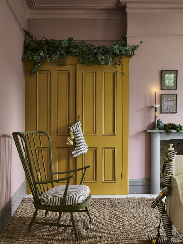 żółte meble do domu