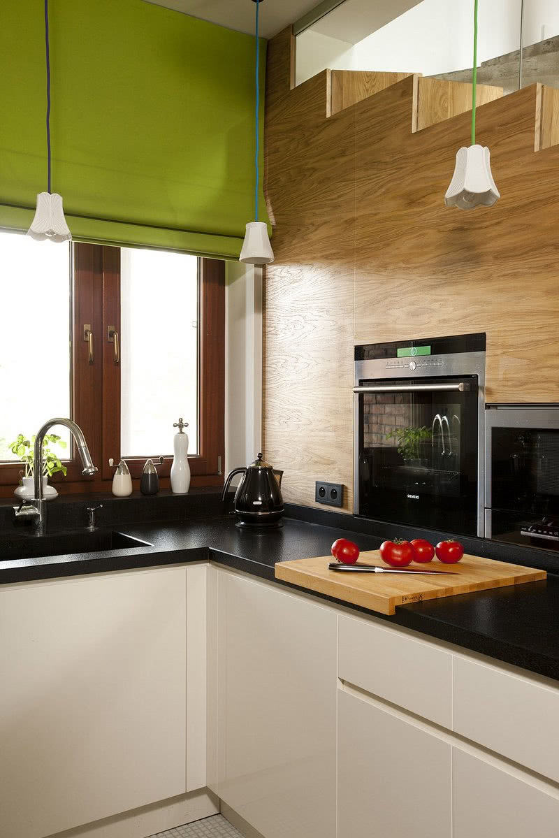 W kuchni nietypowe rozwiązanie - piekarnik i...