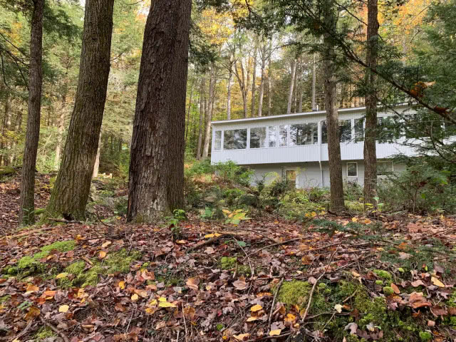 dom inspirowany Bauhausem