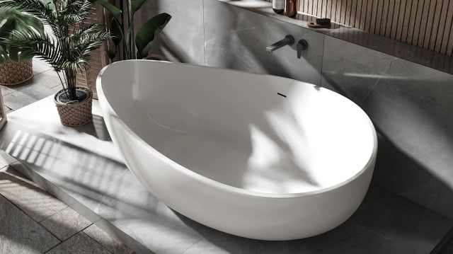 Wanna wolnostojąca Bernstein WAVE Akryl.