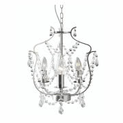 Żyrandol trójramienny Kristaller