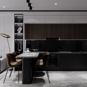 Kuchnia w odcieniu Deep Black. Odkryj magię głębokiej czerni