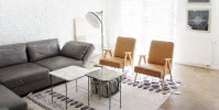 Mieszkanie z designem - salon - ManaDesign