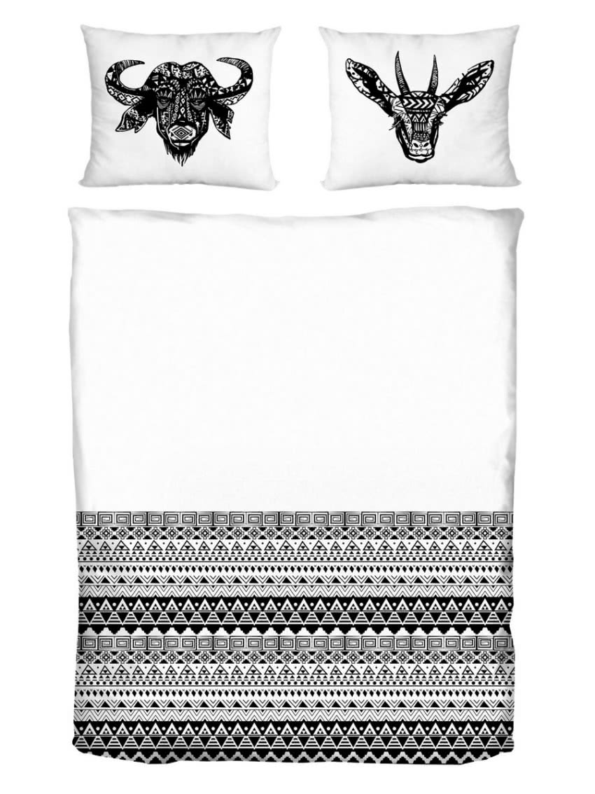 Pościel w azteckie wzory spodoba się tym ,...