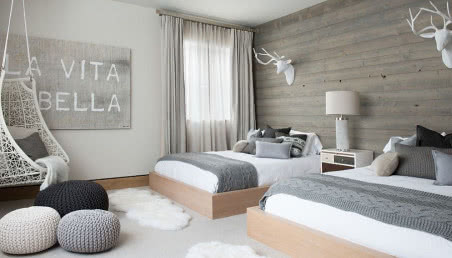 Sypialnia w stylu skandynawskim