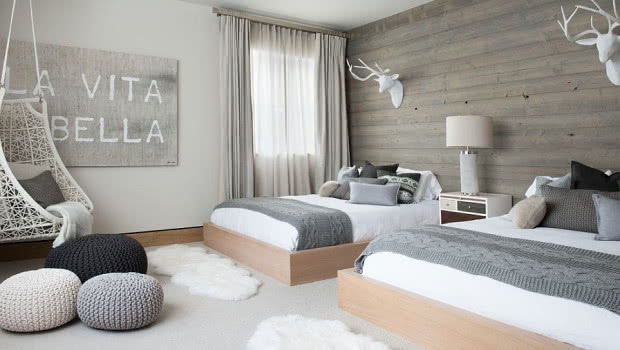 Sypialnia w stylu skandynawskim