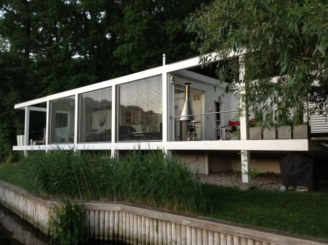 dom inspirowany Bauhausem