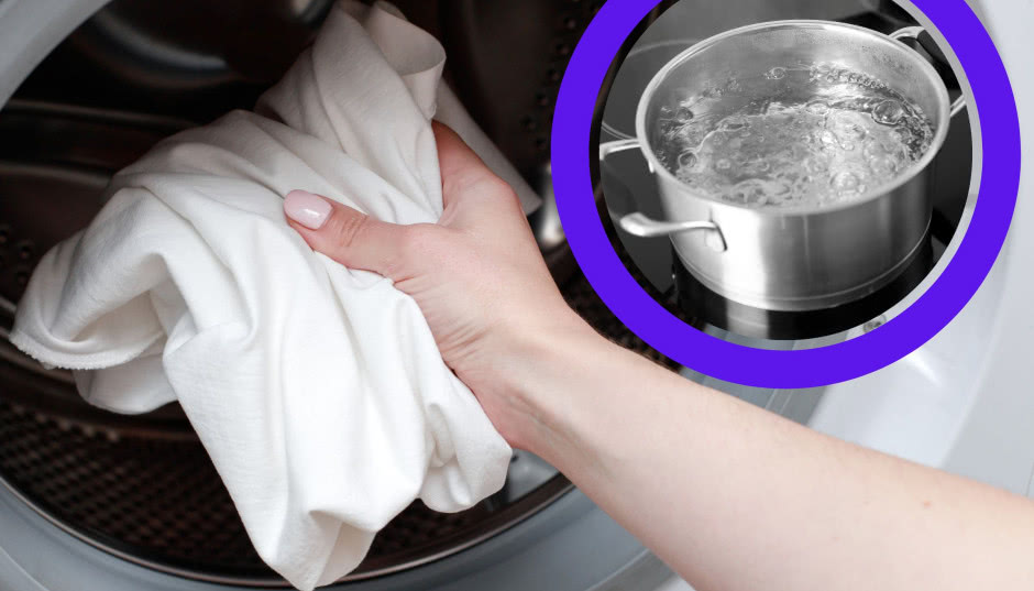 Po gotowaniu wlewam do pralki. Pranie jest 5x bielsze niż zazwyczaj