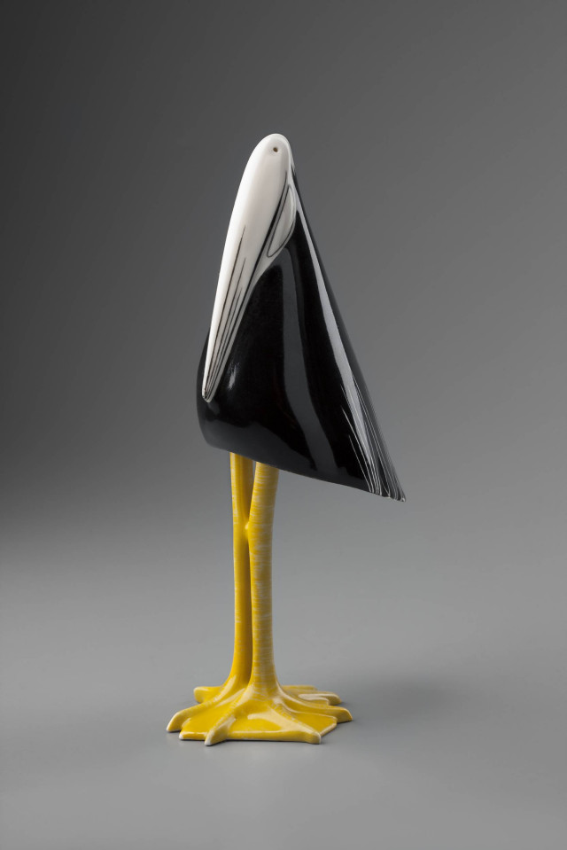 Marabut figurka porcelanowa