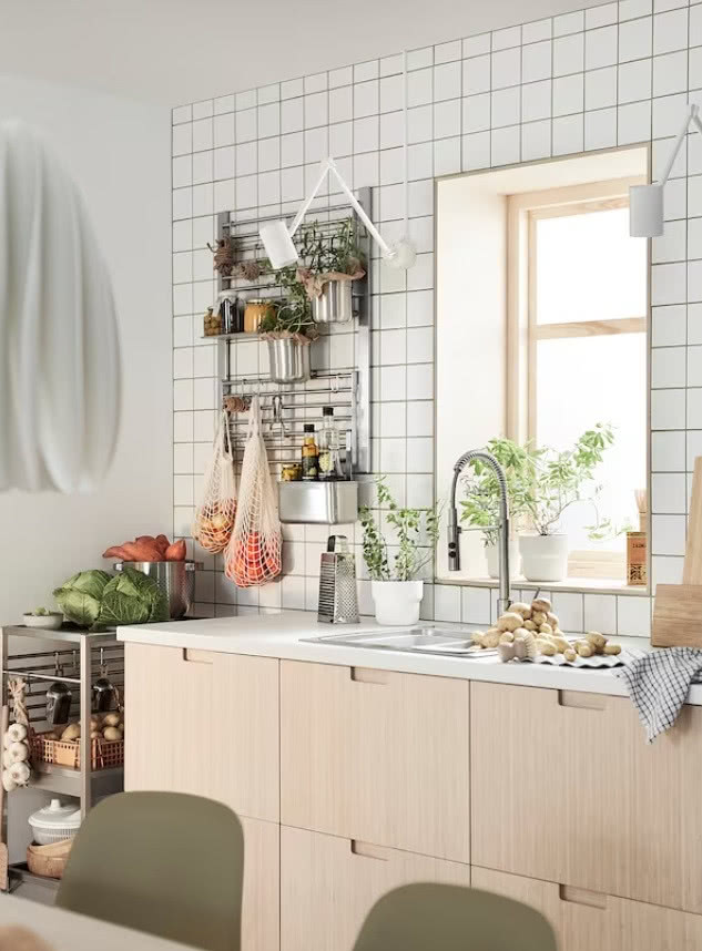 bambusowe fronty kuchenne