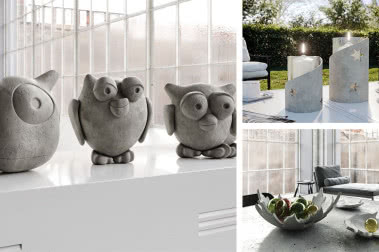 Dekoracje z betonu DIY