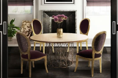 Stół z krzesłami - trendy w urządzaniu jadalni