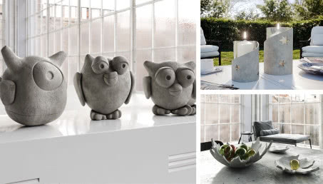 Dekoracje z betonu DIY