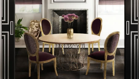 Stół z krzesłami - trendy w urządzaniu jadalni