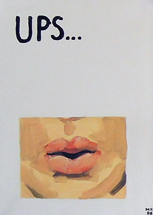 Marek Firek, "UPS", 70 x 50 cm, olej na płótnie,...