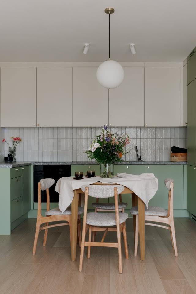 zielone fronty kuchenne