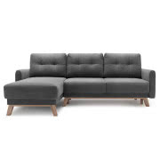 Sofa narożna Carmo z modułem wypoczynkowym,...