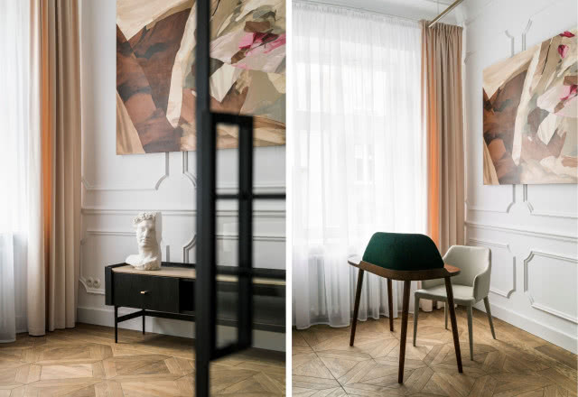 Detale w mieszkaniu w kamienicy