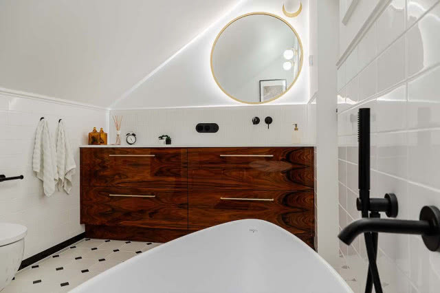 Łazienka na poddaszu