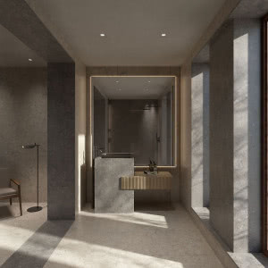 Najmodniejsze materiały w przestrzeni łazienki
