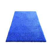 Dywan shaggy, kobaltowy