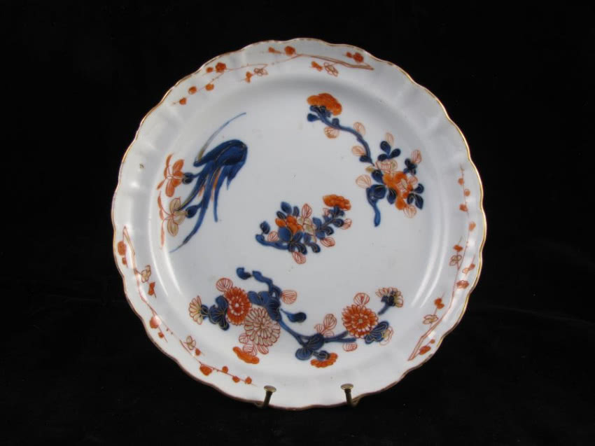 Talerz ze zbiorów Augusta Mocnego, Chiny, pocz....