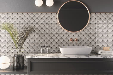 Płytki łazienkowe - lastryko, drewnopodobne, a może marmurowe?