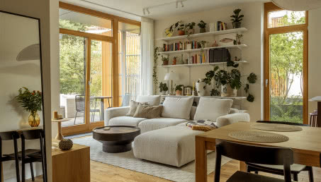 Warszawski apartament na Dolnym Mokotowie. Znajduje się na luksusowym osiedlu!