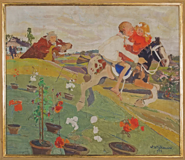 Witold Wojtkiewicz Porwanie królewny (Ucieczka)