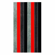 Dekor ścienny Braid Red