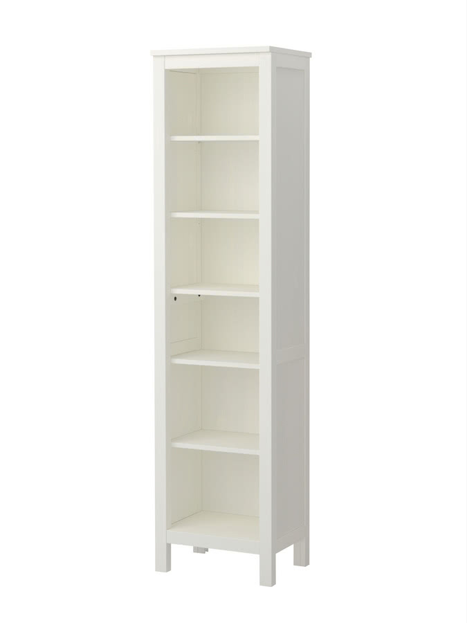 Klasyczny regał HEMNES, lite drewno, możliwość...