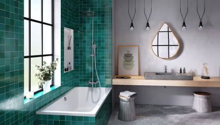 Dwa w jednym, czyli łazienka dla wygodnych