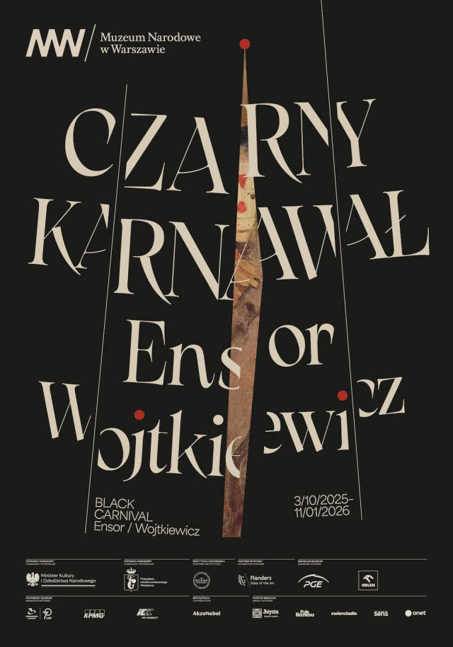 wystawa Czarny karnawał Ensor / Wojtkiewicz