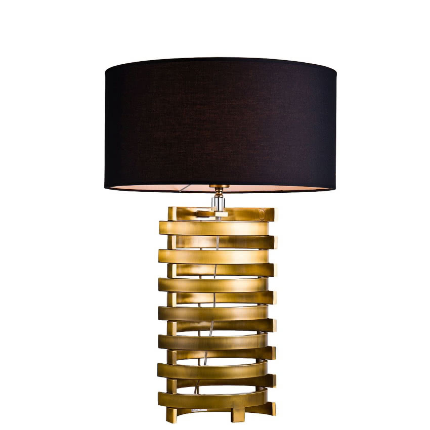 Przestrzenna konstrukcja lampy stołowej o...