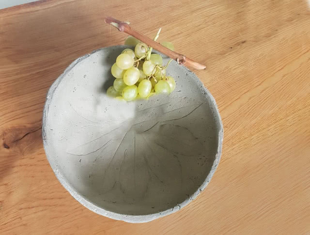 Misa z betonu wykonana własnoręcznie