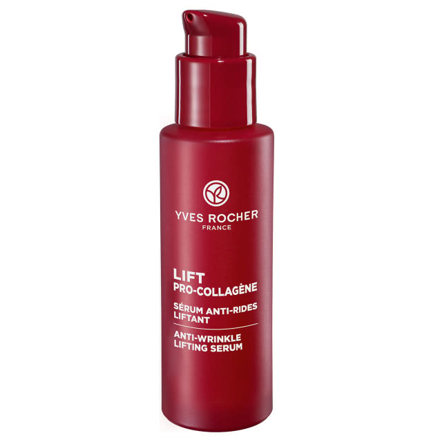 Liftingujące serum przeciwzmarszczkowe, Lift Pro-Collagène, Yves Rocher_189 zl_30ml_