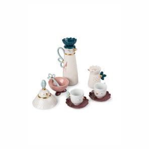 zestaw do kawy z porcelany kawki