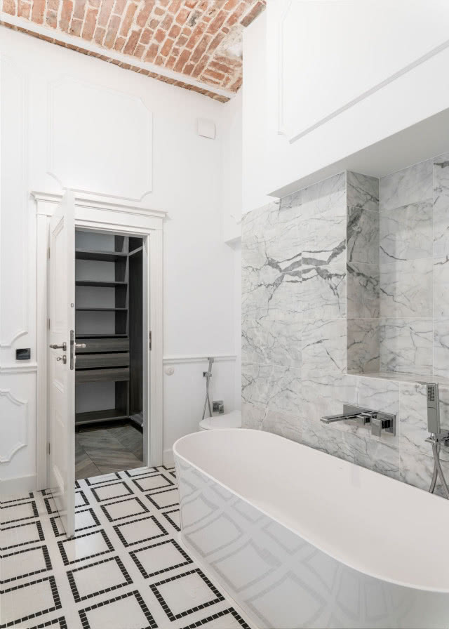 Łazienka z marmurem