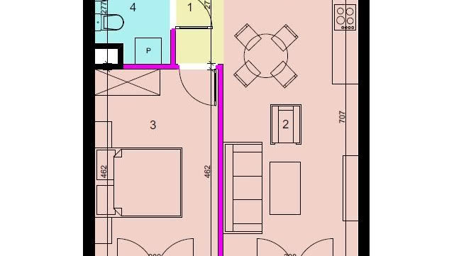 Garderoba w 40-metrowym mieszkaniu