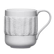 Lisette - porcelanowy kubek z "włóczkowym"...