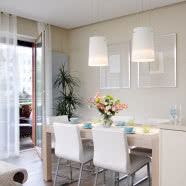 Mieszkanie z wiosennym klimatem