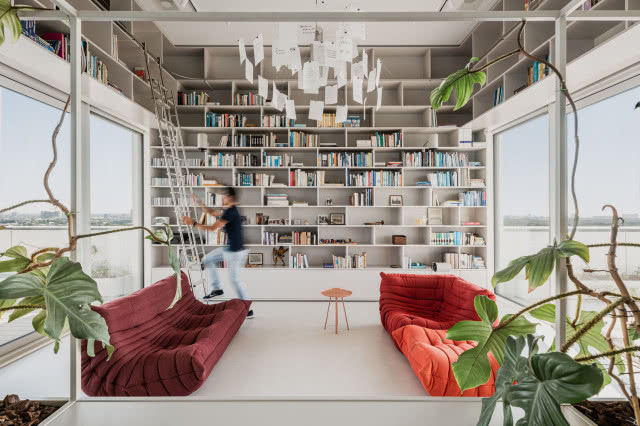 Panorama Penthouse od Bureau Fraai - Holandia, Amsterdam,
fot. Flare Department
