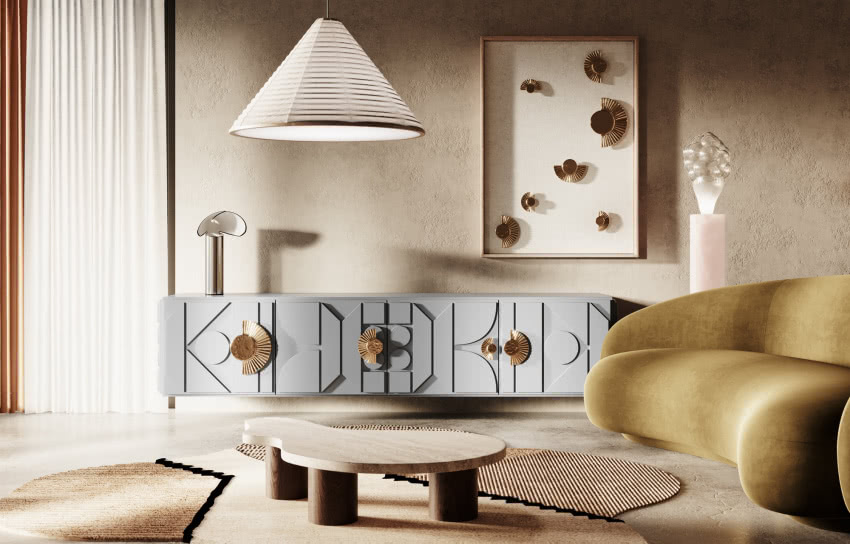 Mosiężne uchwyty/dekoracje ścienne ArtSun...