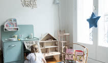 Niebieski pokój dziewczynki
