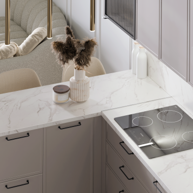 Cienkie blaty, mocny efekt - detale, które odmieniają kuchnię